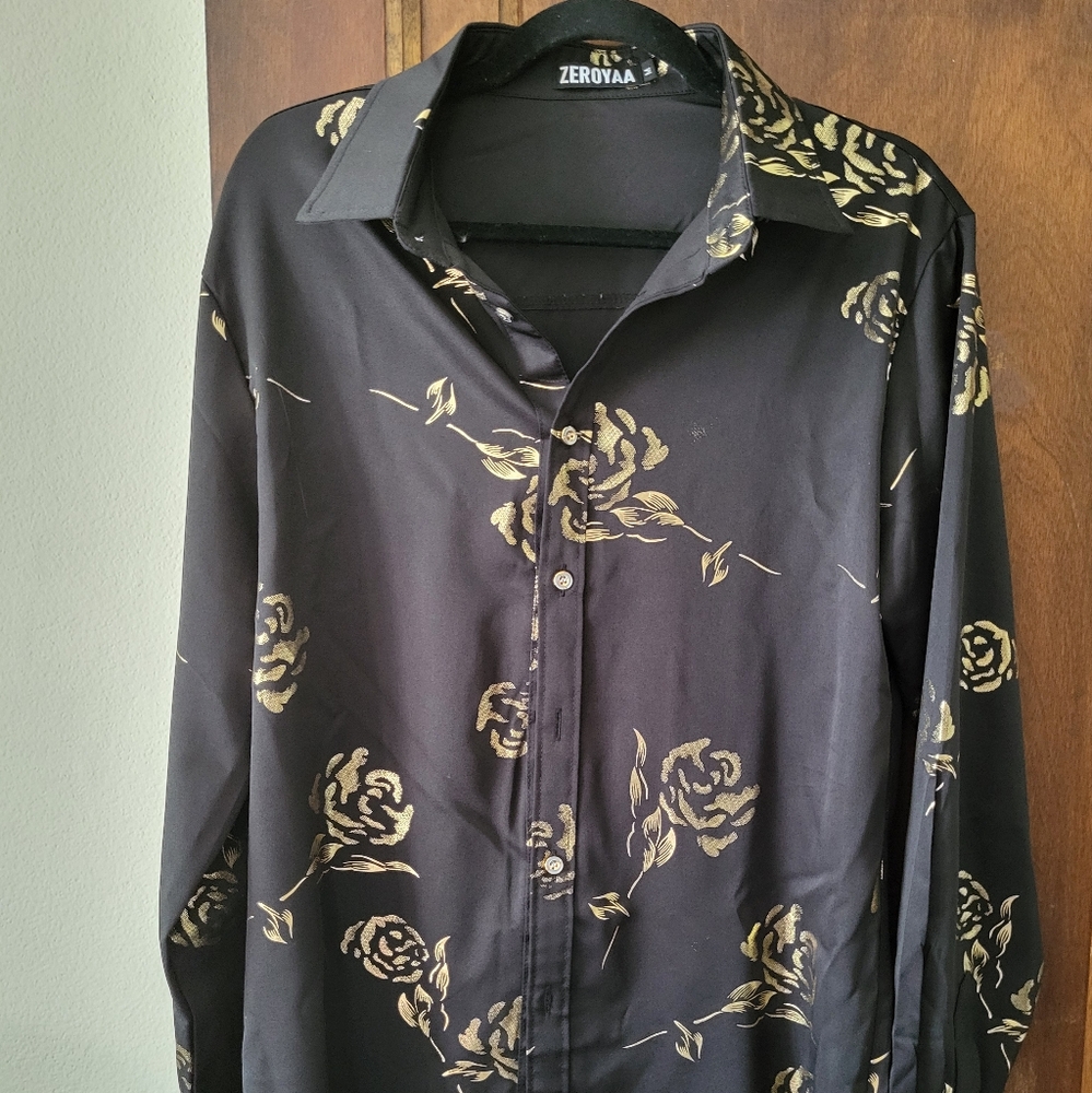 Long Sleeve Button Up Dress Shirt